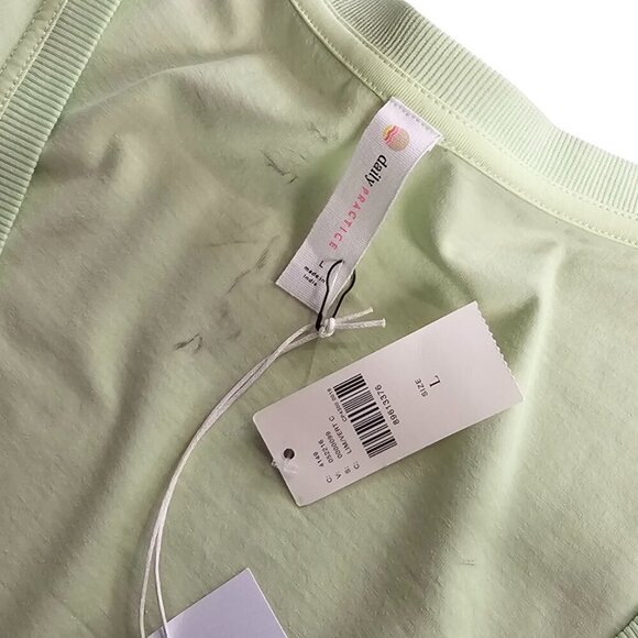 Daily Practice by Anthropologie Montauk V-Neck Wrap Dress Green Size Large - Picture 5 of 10